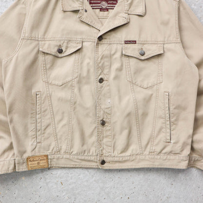 Marlboro Classics Canvas Trucker Jacket - 90s (L)