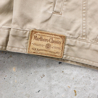 Marlboro Classics Canvas Trucker Jacket - 90s (L)