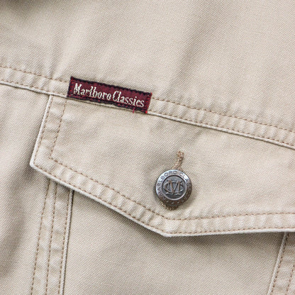 Marlboro Classics Canvas Trucker Jacket - 90s (L)