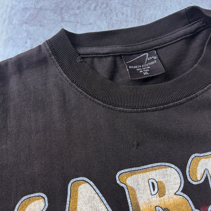 Vintage 90s Martin Luther King Jr & Malcolm X Rap Tee - XL