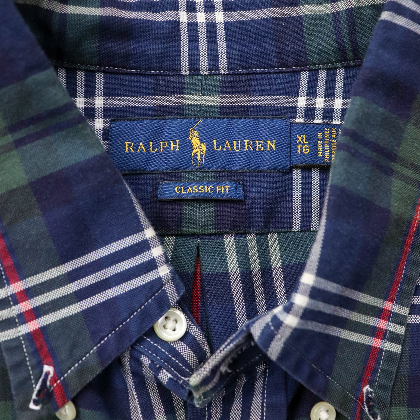 Polo Ralph Lauren Plaid Button Up Shirt - 2000s (XL)
