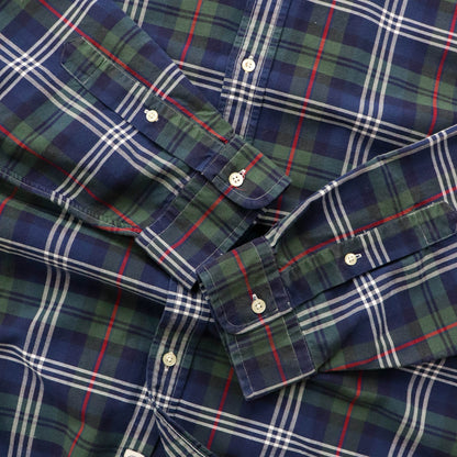 Polo Ralph Lauren Plaid Button Up Shirt - 2000s (XL)