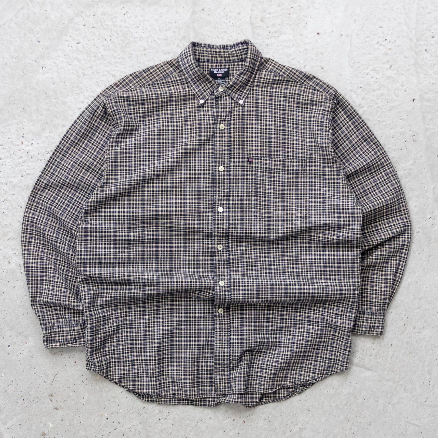 Polo Ralph Lauren Plaid Button Up Shirt - 2000s (XL)