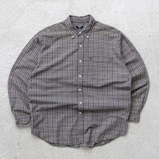 Polo Ralph Lauren Plaid Button Up Shirt - 2000s (XL)