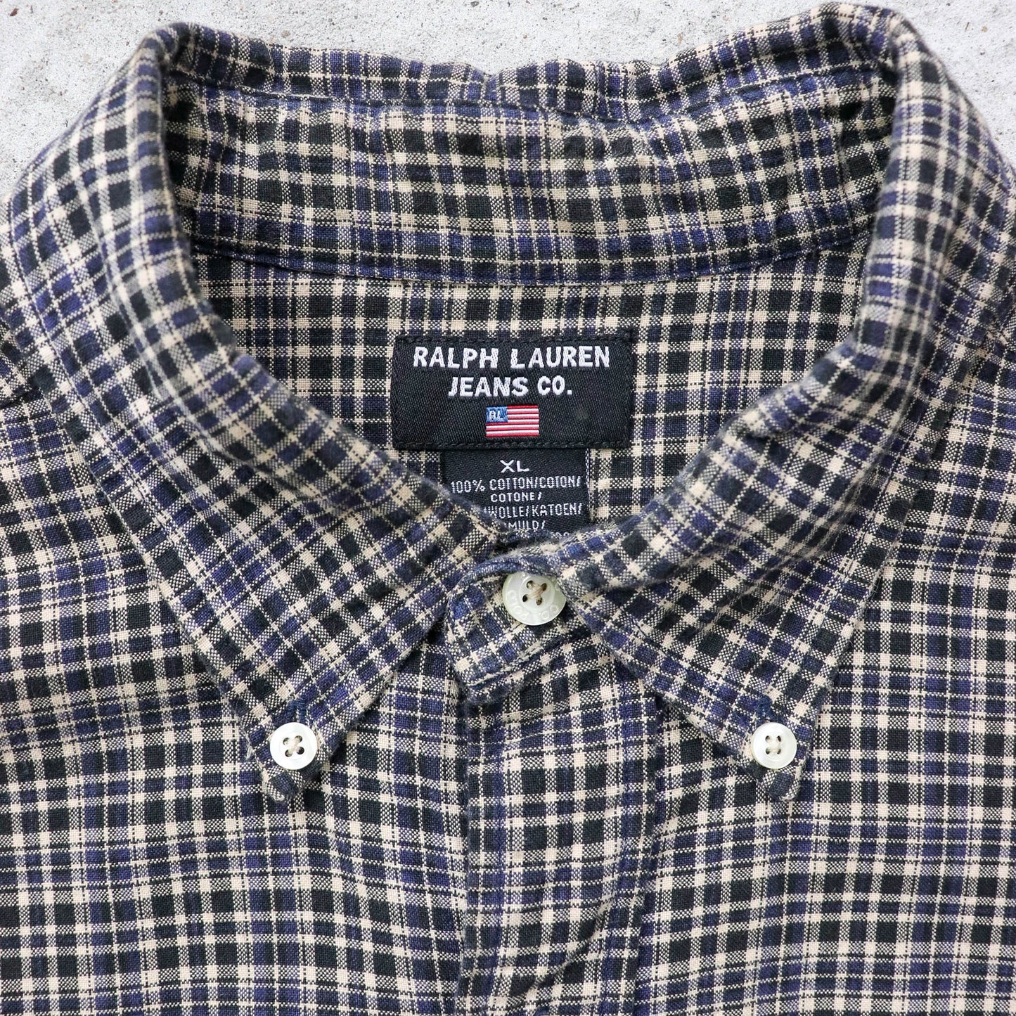 Polo Ralph Lauren Plaid Button Up Shirt - 2000s (XL)