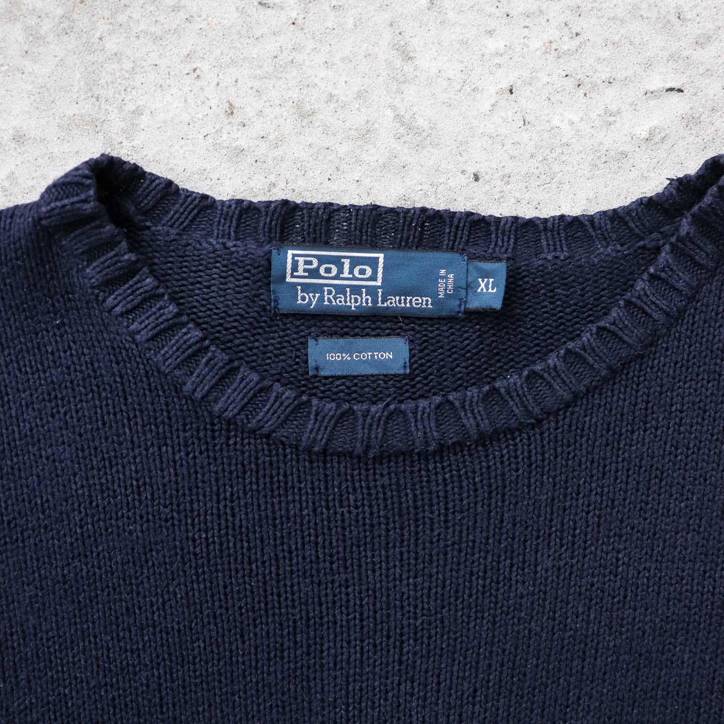 Polo Ralph Lauren Heavy Knit Sweater - 90s (XL)