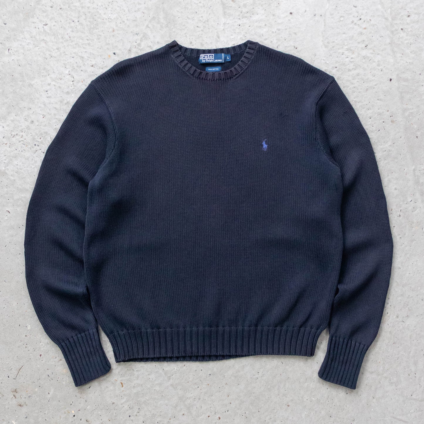 Polo Ralph Lauren Heavy Knit Sweater - 90s (L)