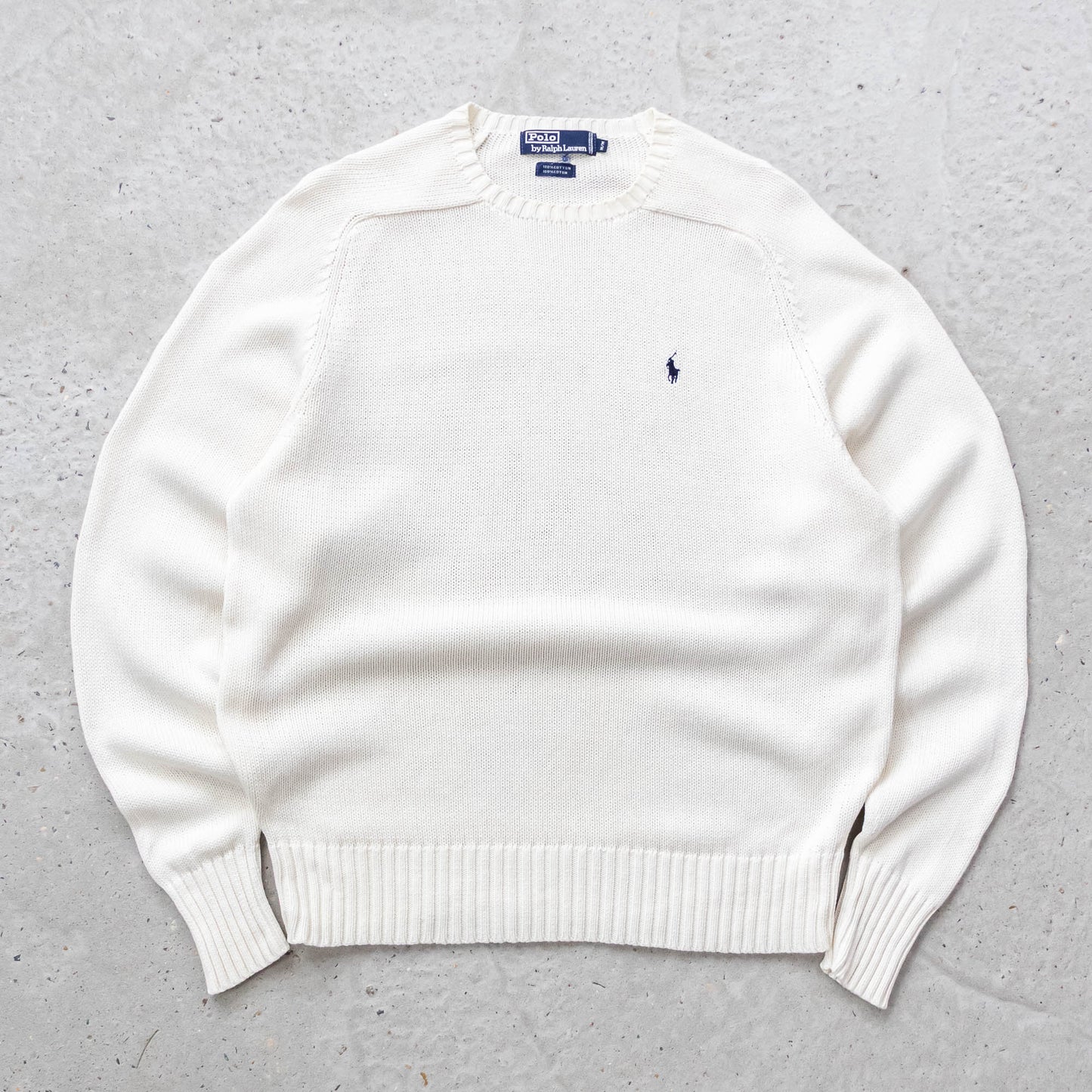Polo Ralph Lauren Heavy Knit Sweater - 90s (M)