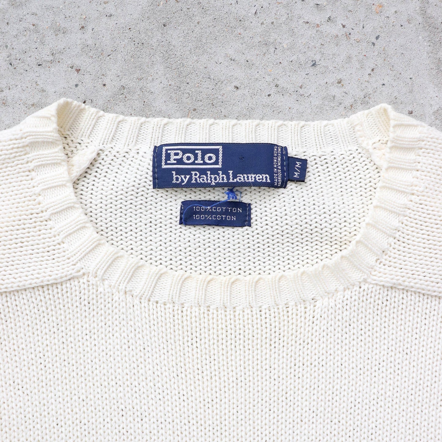 Polo Ralph Lauren Heavy Knit Sweater - 90s (M)