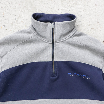 Polo Sport Ralph Lauren 1/4 Zip Sweatshirt - 90s (L)