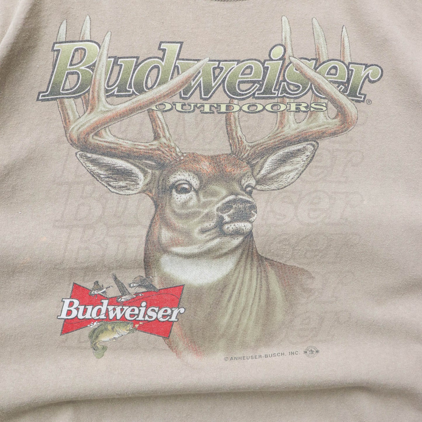 Budweiser Outdoors Buckmasters Tee - 90s (XXL)