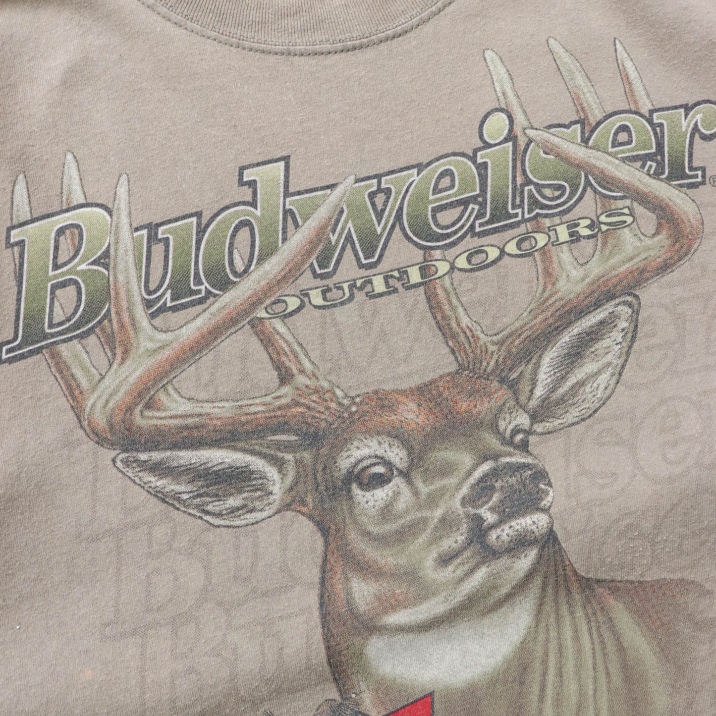 Budweiser Outdoors Buckmasters Tee - 90s (XXL)