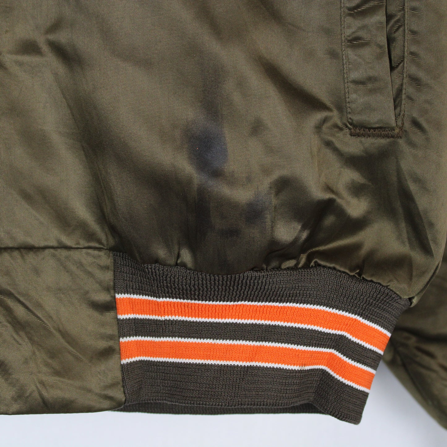 Vintage Cleveland Browns Satin NFL Jacket - L