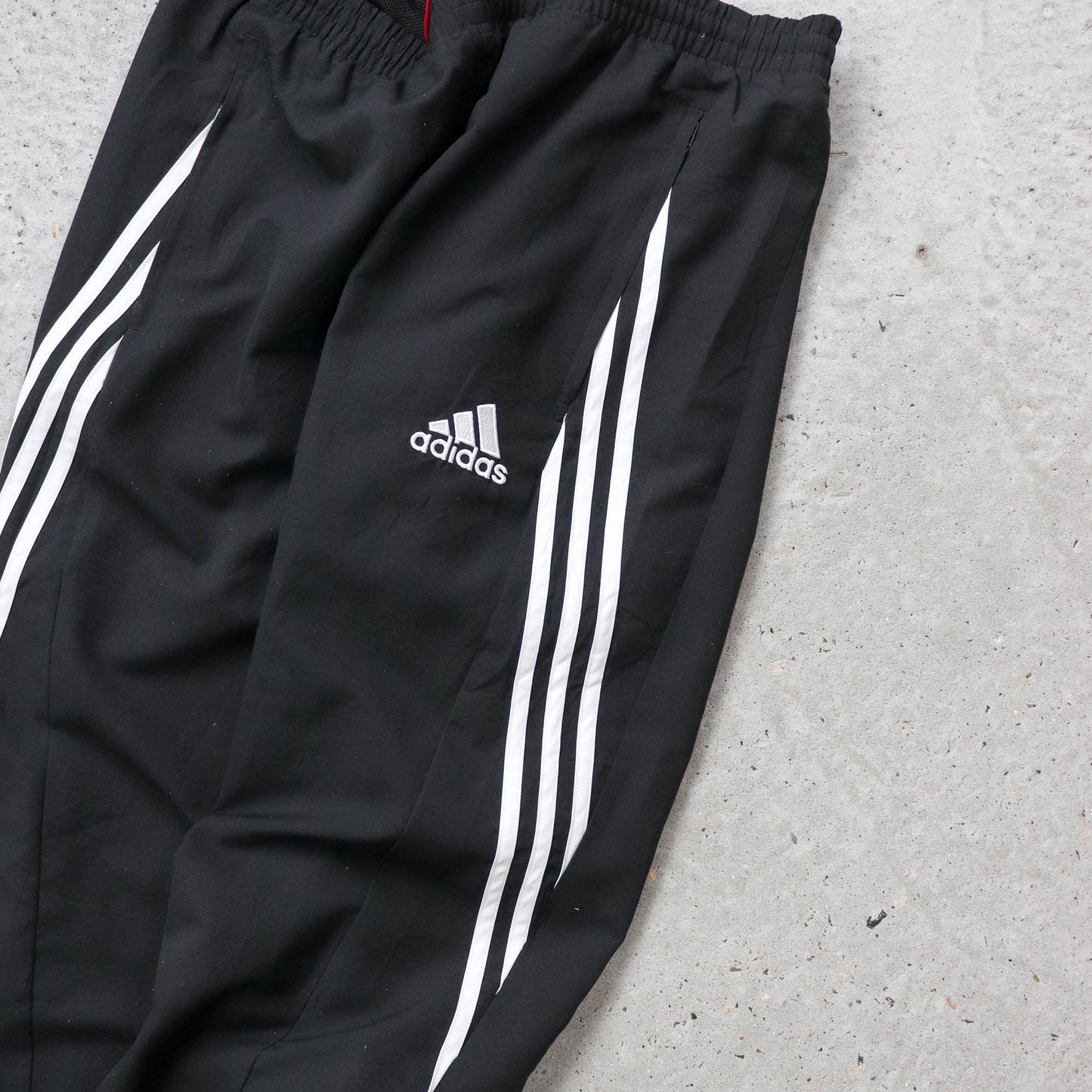 Adidas 3-Stripe Embroidered Track Pants - 2000s (M)