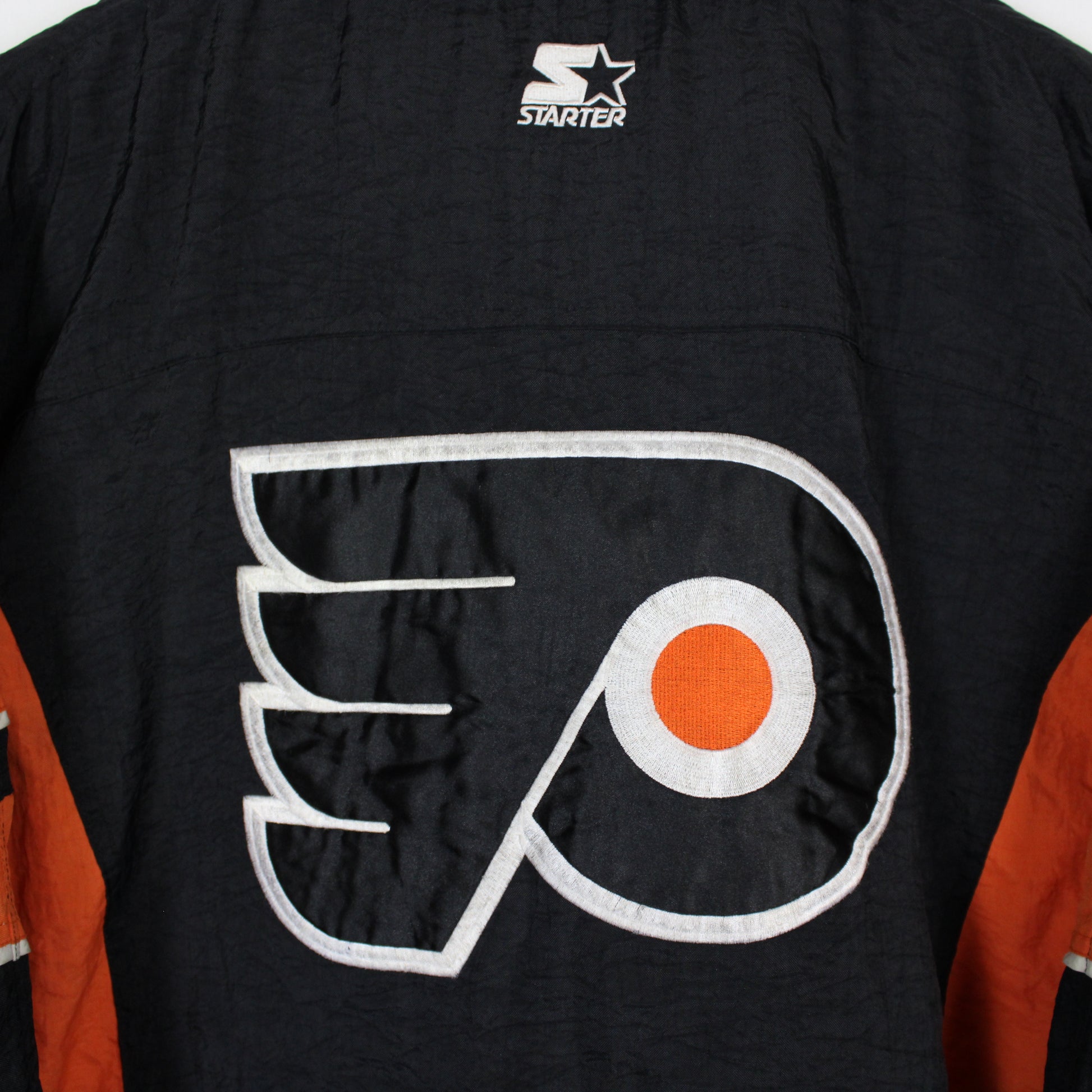 Vintage Philadelphia Flyers Grey Starter Baseball Jersey