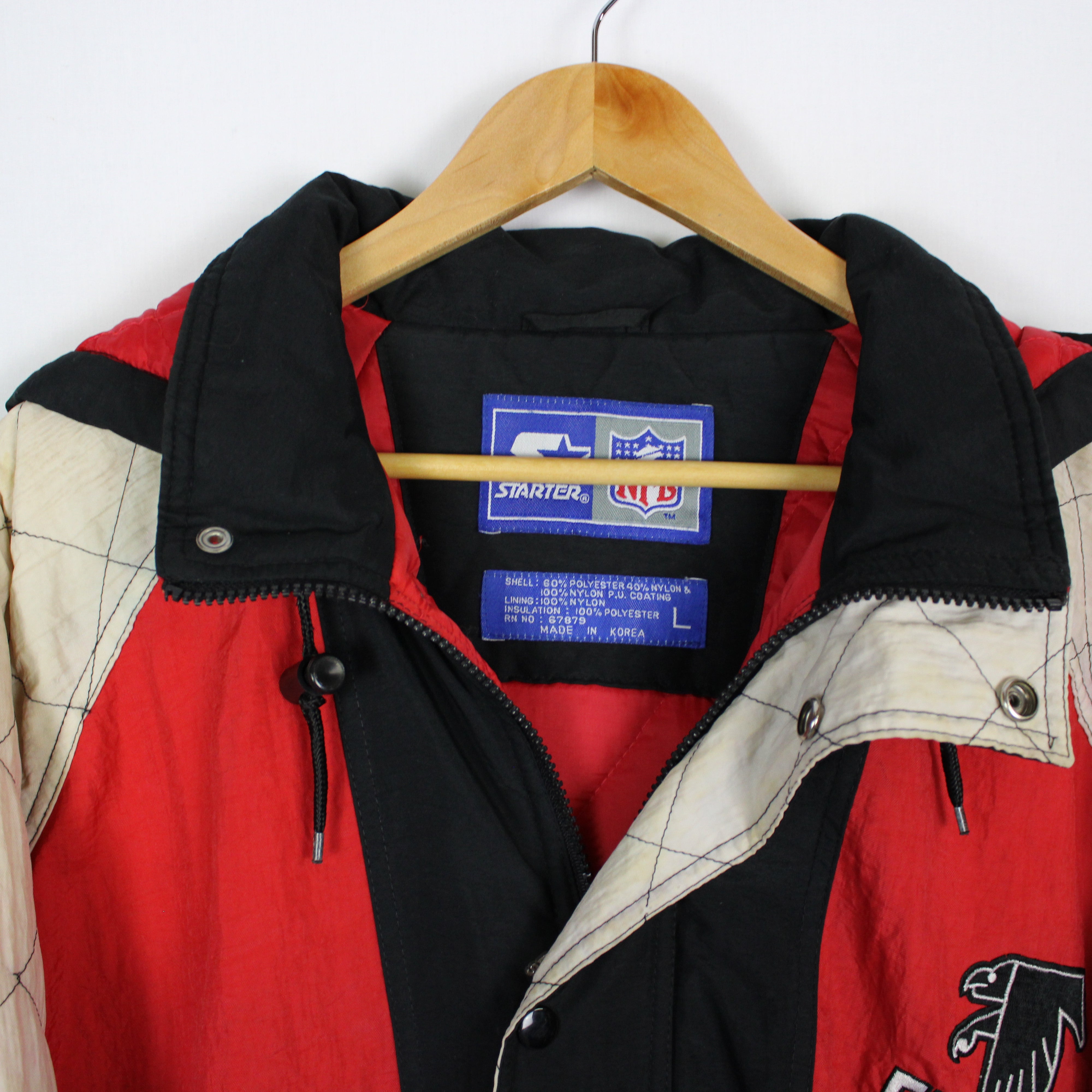 Vintage atlanta falcons starter on sale jacket