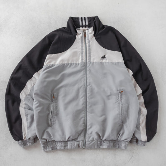 Vintage 90s Adidas Colourblock Track Jacket - M