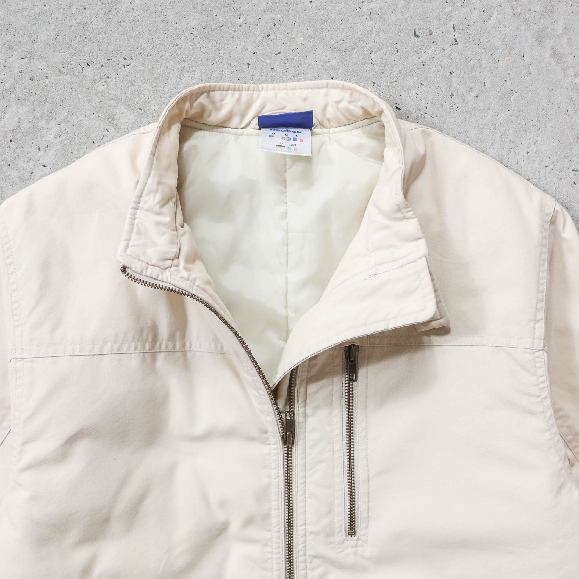 Reebok Quilted Harrington Jacket - 90s (M) - AL Vintage