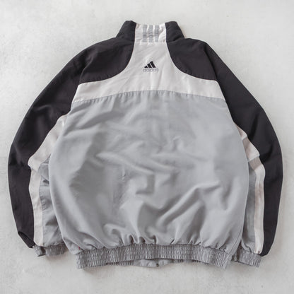 Vintage 90s Adidas Colourblock Track Jacket - M