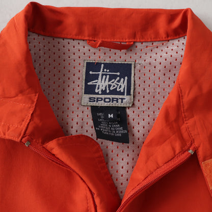 Vintage 90s Stussy Sport Spray Jacket - M