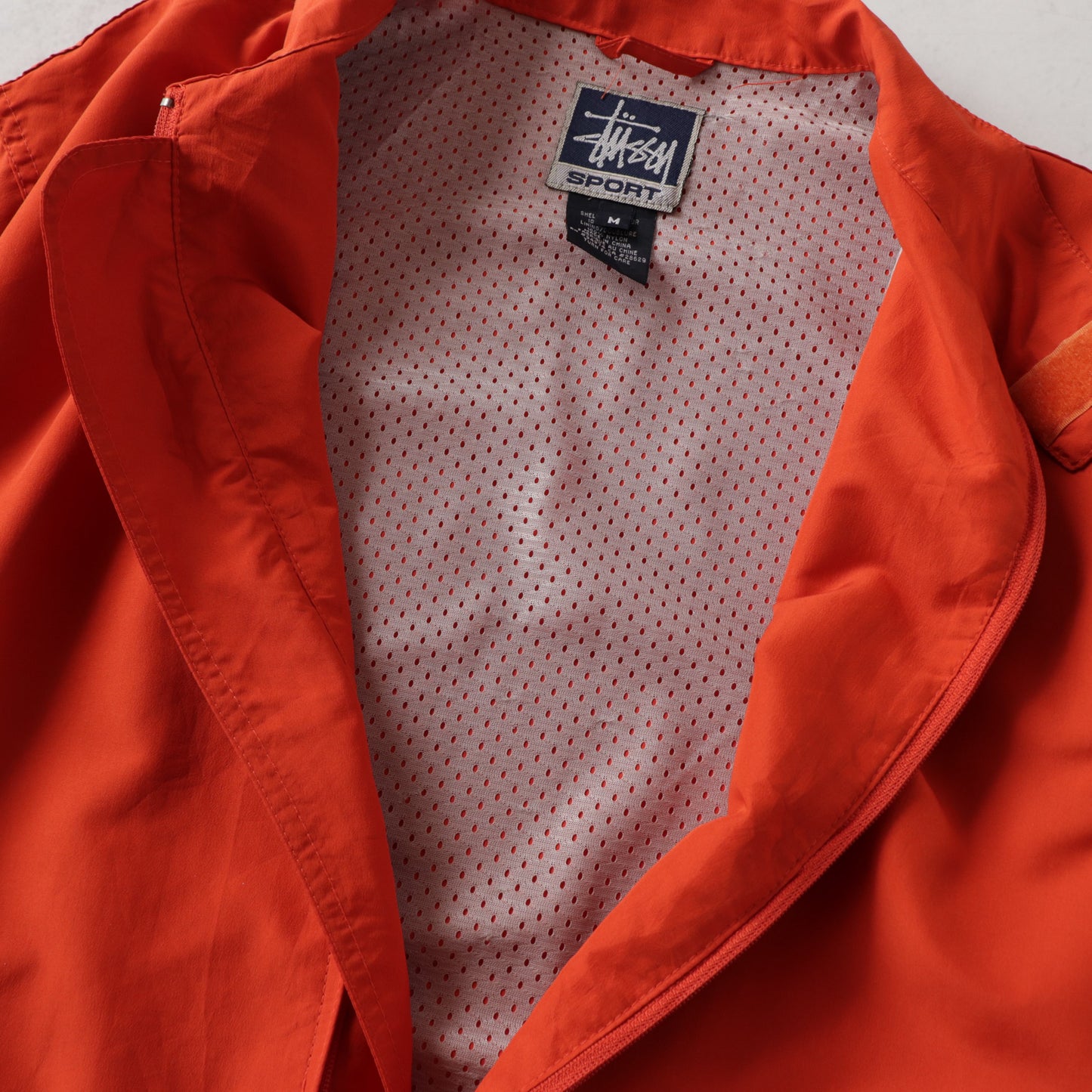 Vintage 90s Stussy Sport Spray Jacket - M