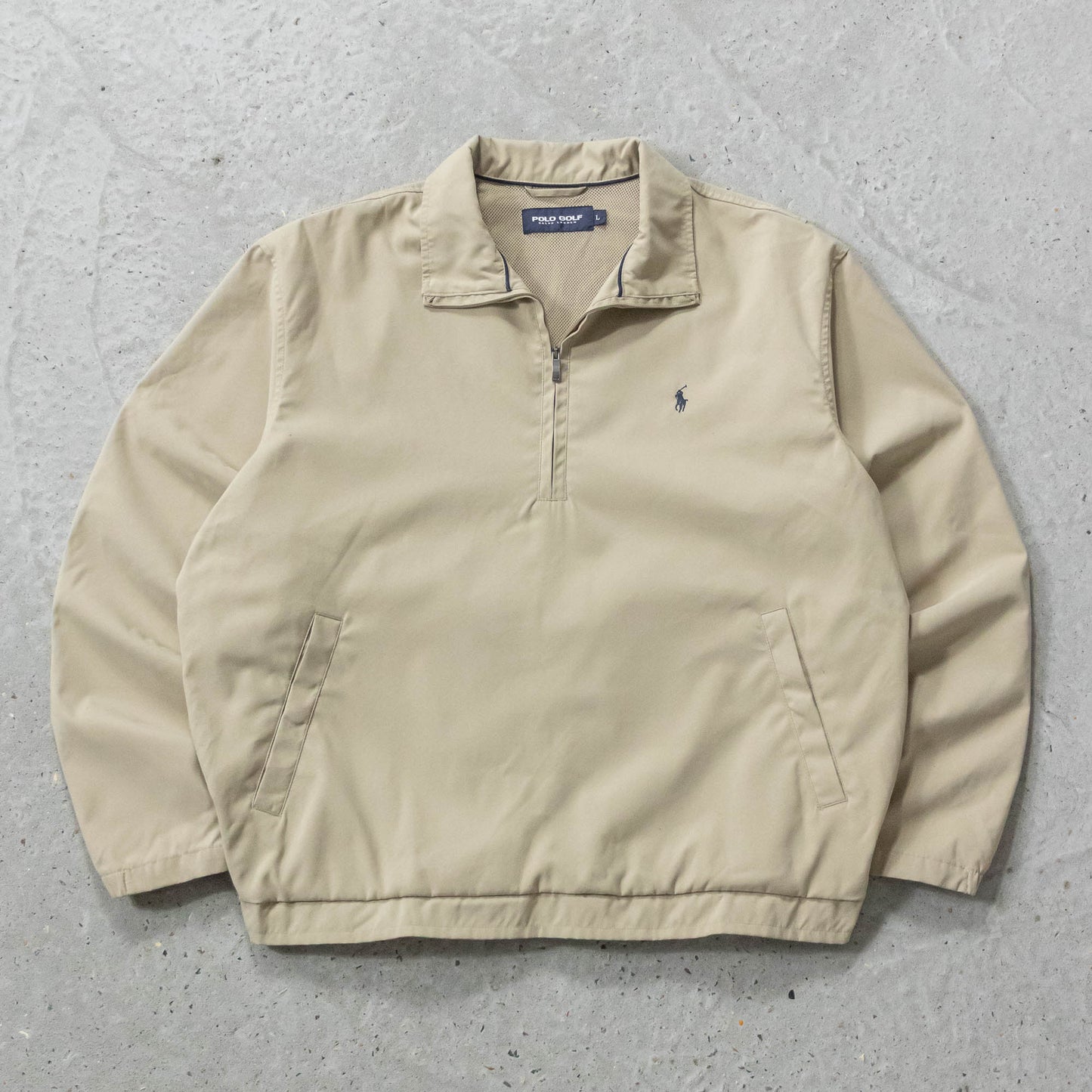 Polo Golf Ralph Lauren 1/4 Zip Windbreaker Jacket - 90s (L)