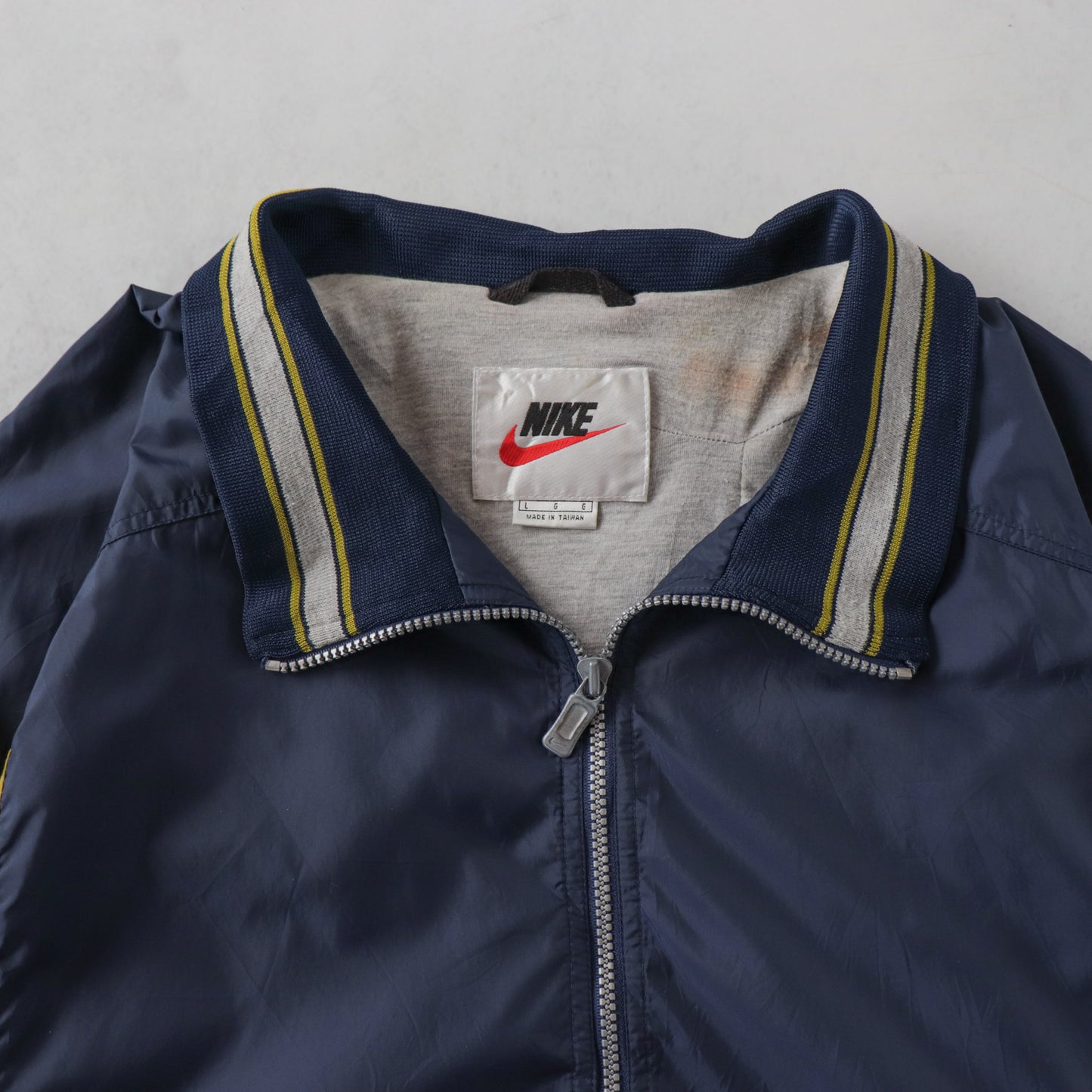 Vintage 90s Nike Swoosh 1/4 Zip Pullover Jacket - L