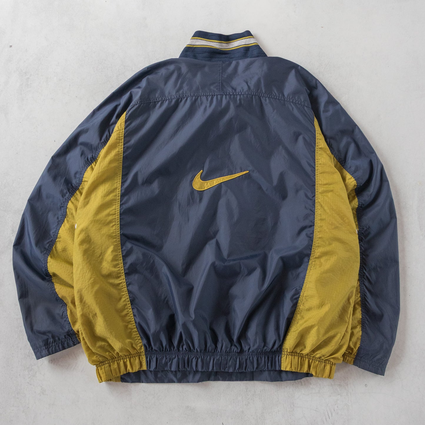Vintage 90s Nike Swoosh 1/4 Zip Pullover Jacket - L