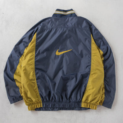 Vintage 90s Nike Swoosh 1/4 Zip Pullover Jacket - L