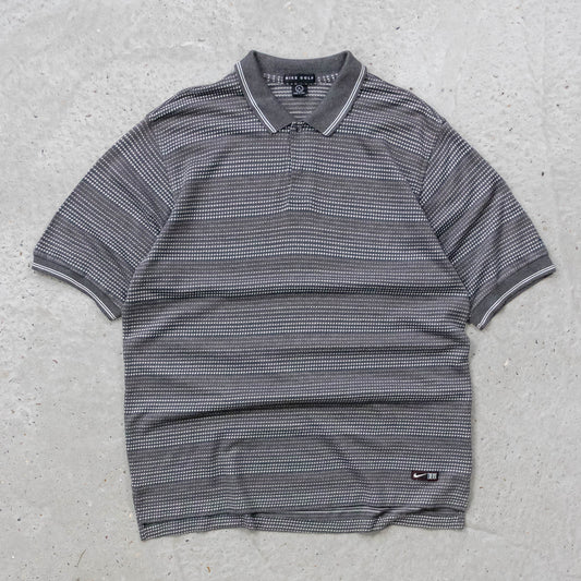 Nike Golf All Over Print Polo Shirt - 90s (L)