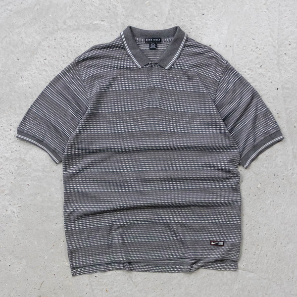 Nike Golf All Over Print Polo Shirt - 90s (L)