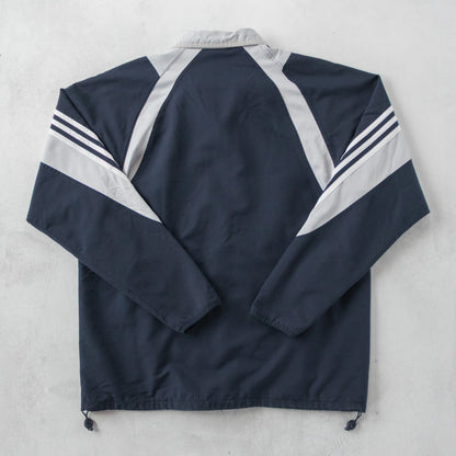 Vintage 2000s Adidas 3-Stripe Windbreaker Jacket - L