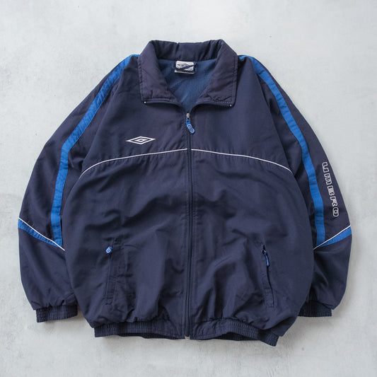 Vintage 90s Umbro Two-Tone Track Jacket - XL