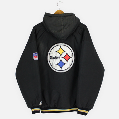 Vintage Pittsburgh Steelers NFL Starter Jacket - M