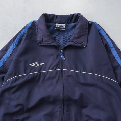 Vintage 90s Umbro Two-Tone Track Jacket - XL