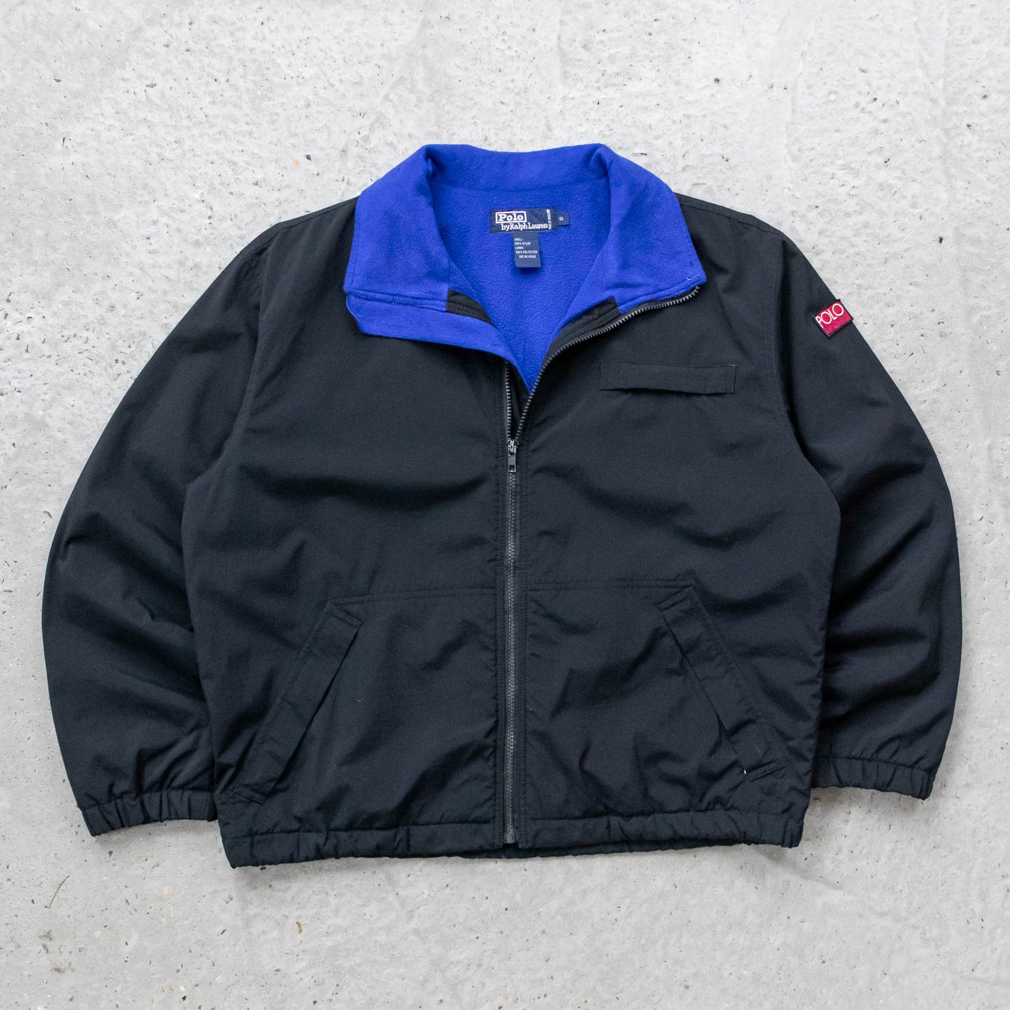 Polo Sport Hi-Tech Fleece Lined Jacket - 90s (S)
