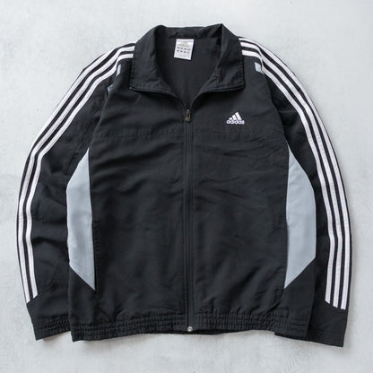 Vintage 2000s Adidas 3-Stripe Windbreaker Jacket - L