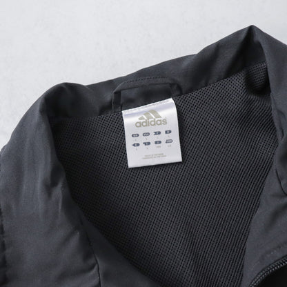 Vintage 2000s Adidas 3-Stripe Windbreaker Jacket - L