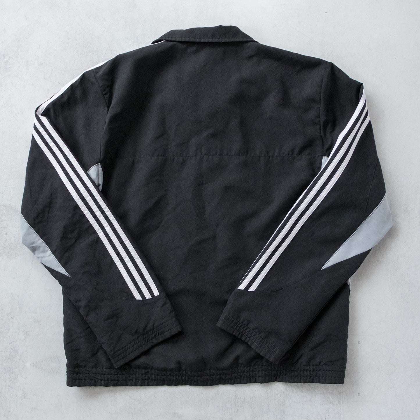 Vintage 2000s Adidas 3-Stripe Windbreaker Jacket - L