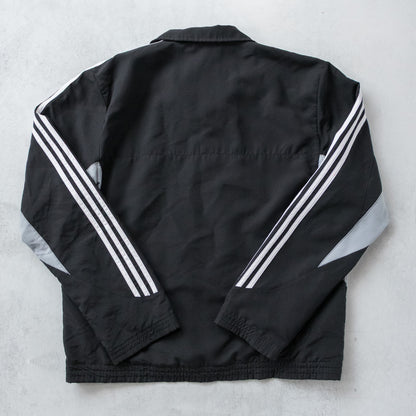 Vintage 2000s Adidas 3-Stripe Windbreaker Jacket - L
