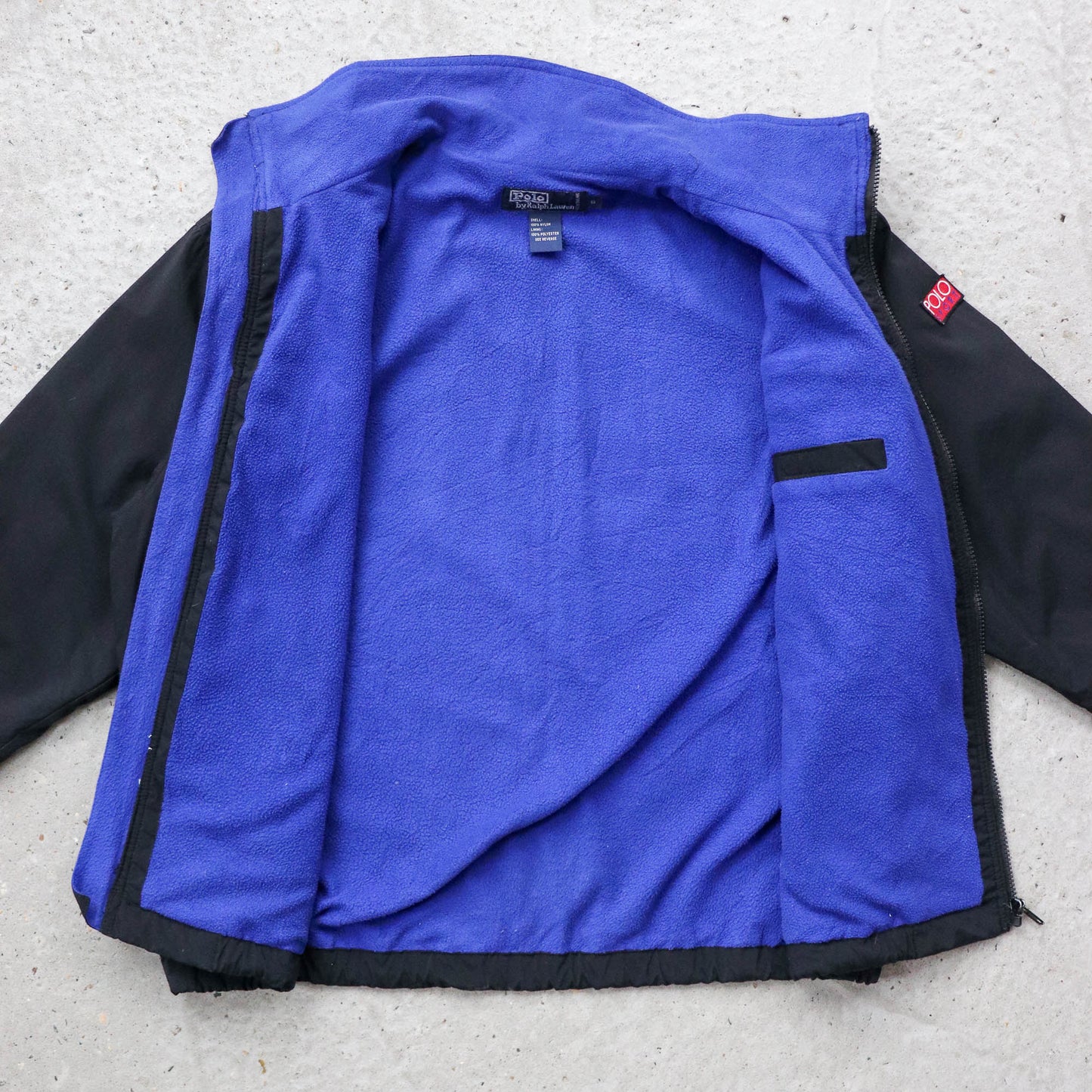 Polo Sport Hi-Tech Fleece Lined Jacket - 90s (S)