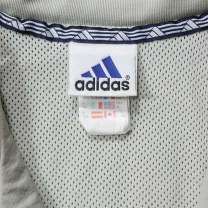 Adidas 3-Stripe 1/4 Zip Windbreaker Jacket - 90s (XL)