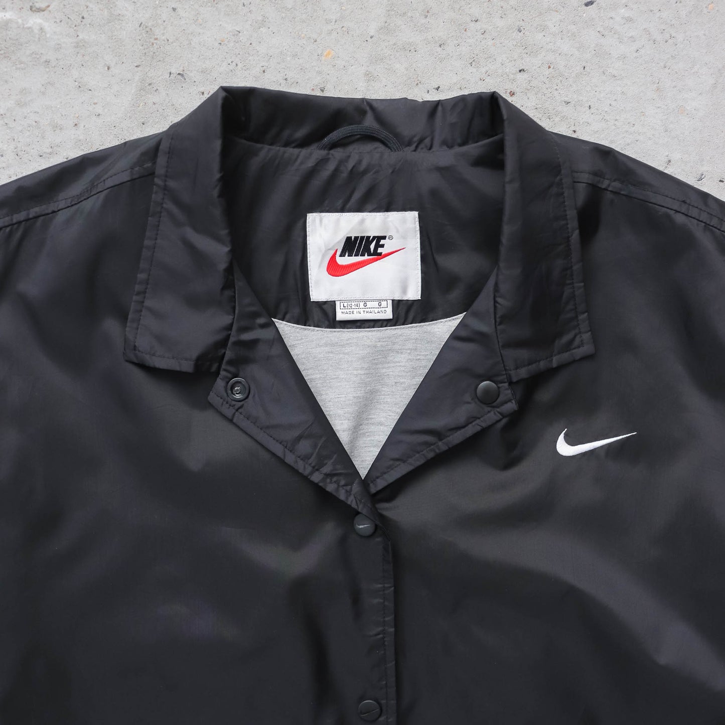 Nike Mini Swoosh Spellout Coach Jacket - 90s (M)
