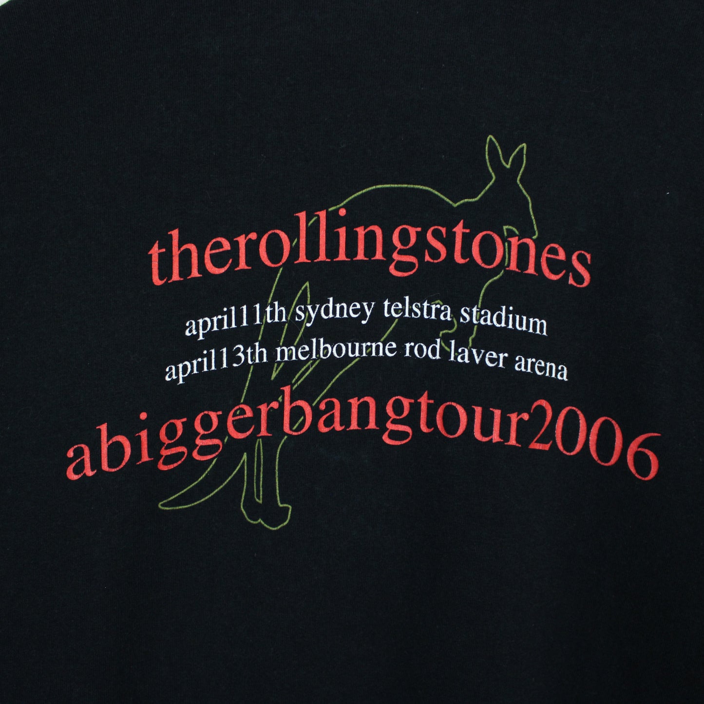 2006 Rolling Stones Bigger Bang Tour Tee - L