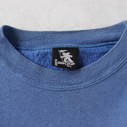 Vintage 80s Gotcha Clean Planet Surf Sweatshirt - S