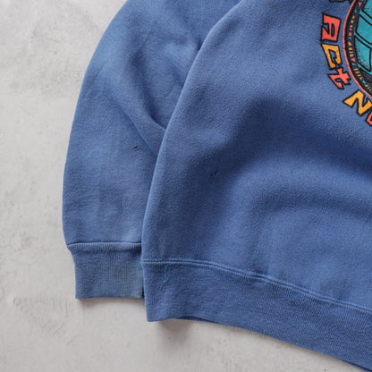 Vintage 80s Gotcha Clean Planet Surf Sweatshirt - S
