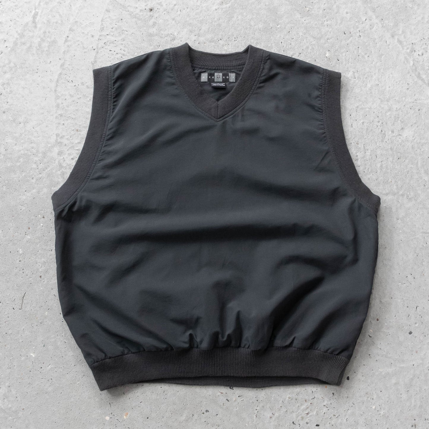 Nike Golf Mini Swoosh Windbreaker Vest - 90s (L)