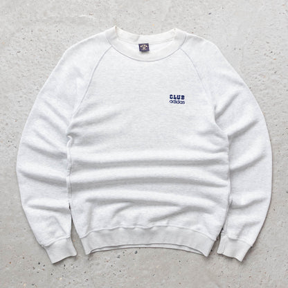 Adidas Club Embroidered Logo Sweatshirt - 80s (S)