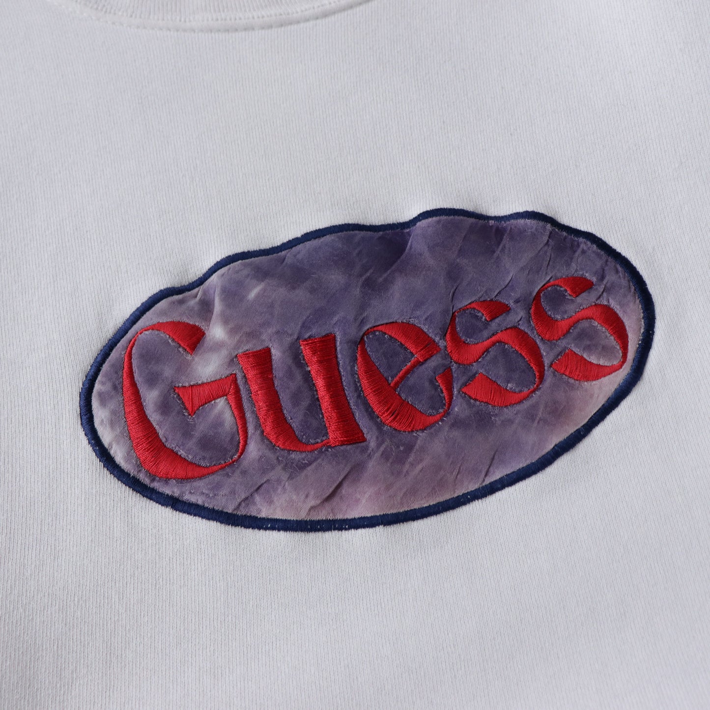 Vintage 90s Guess Spellout Sweatshirt - M
