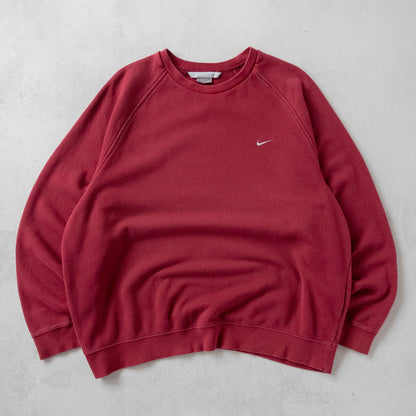 Vintage 2000s Nike Mini Swoosh Sweatshirt - XL